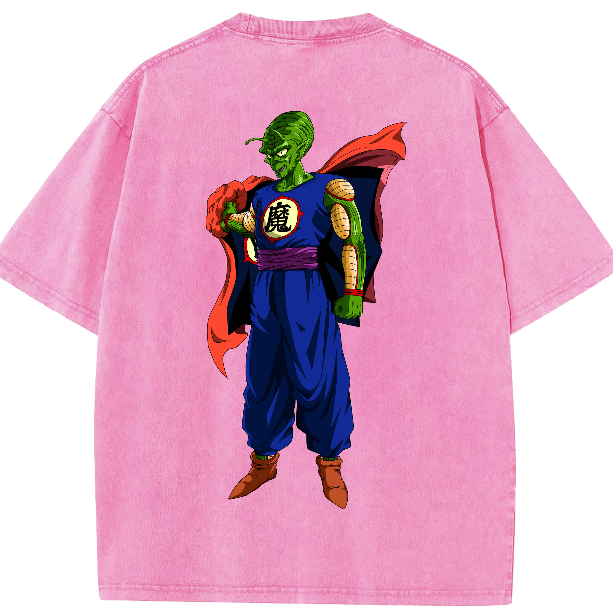 （画像用） ドラゴンボール DRAGON BALL 綿100% ヴィンテージ風 半袖Tシャツ（背面プリント）